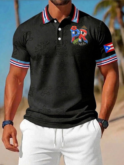 Men's Puerto Rico Printed Shirt