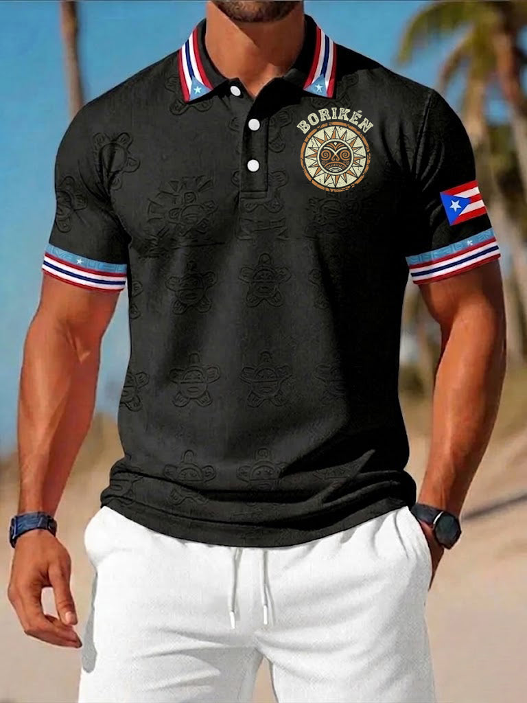 Men's Puerto Rico Printed Shirt