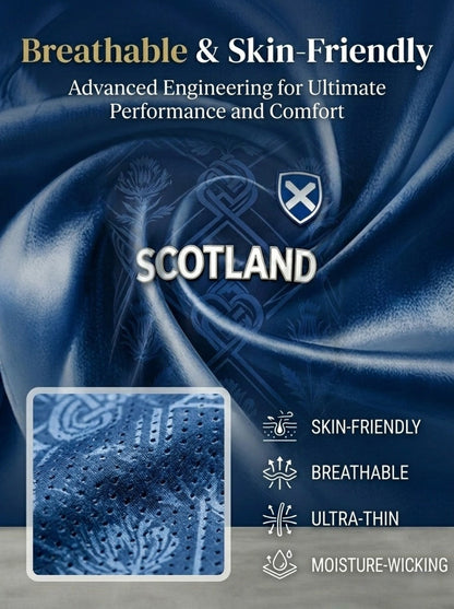 Unisex UK Scotland Football Lover 2026 Printed Casual Short-Sleeve T-Shirt