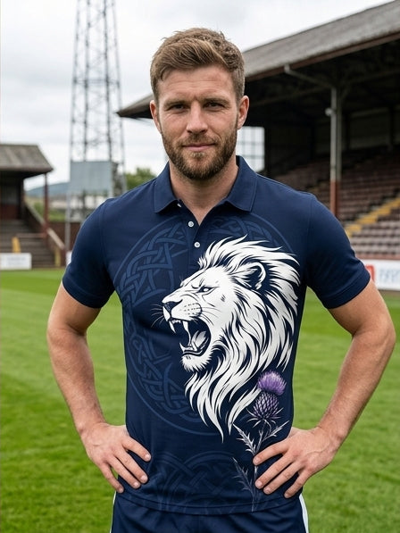 Unisex UK Scotland Football Lover 2026 Printed T-shirt