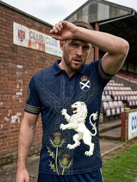 Unisex UK Scotland Football Lover 2026 Printed T-shirt