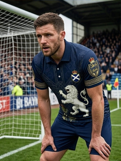 Unisex UK Scotland Football Lover 2026 Printed T-shirt