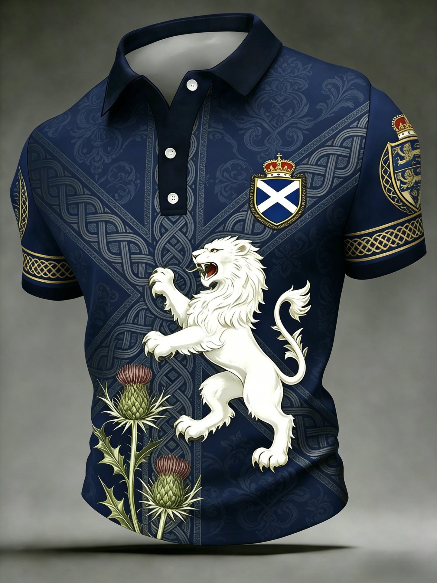 Unisex UK Scotland Football Lover 2026 Printed T-shirt