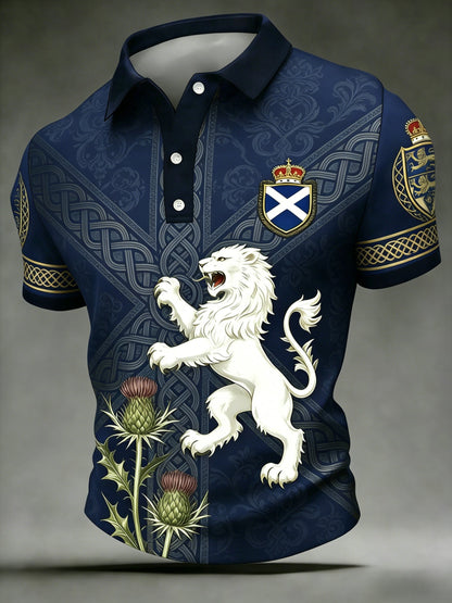 Unisex UK Scotland Football Lover 2026 Printed T-shirt