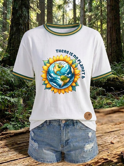 Women's There Is No Planet B Printed T-shirt
