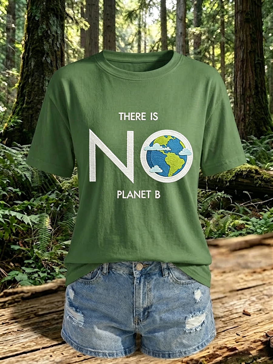 Women's There Is No Planet B Short-sleeved T-shirt