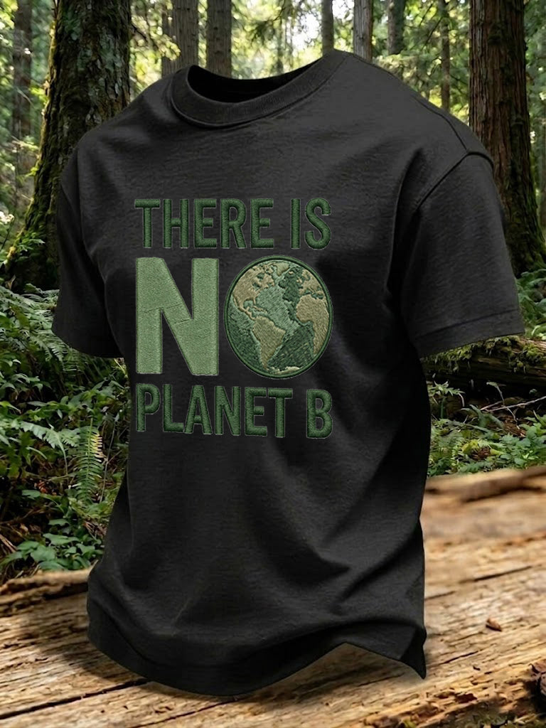 Men's There Is No Planet B Printed T-shirt