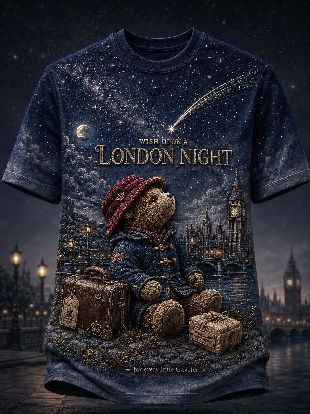 Men's Paddington Bear Short Sleeves T-Shirt