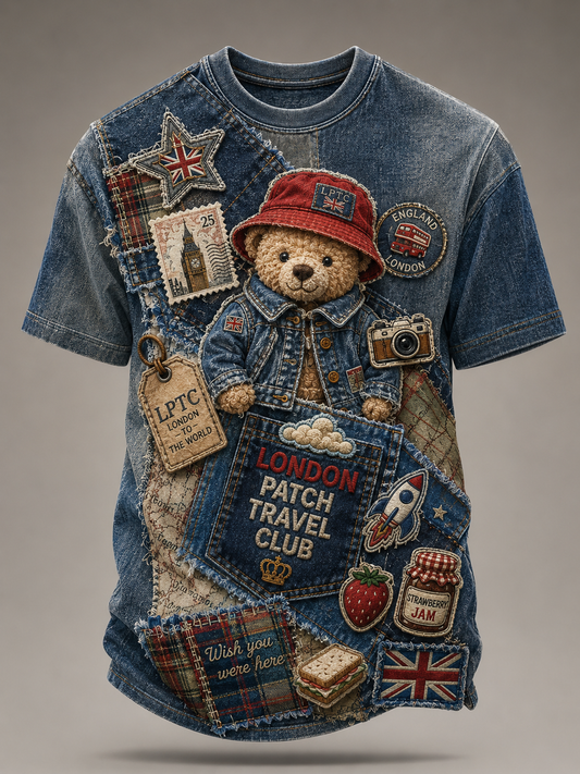 Men's Paddington Bear Short Sleeves T-Shirt