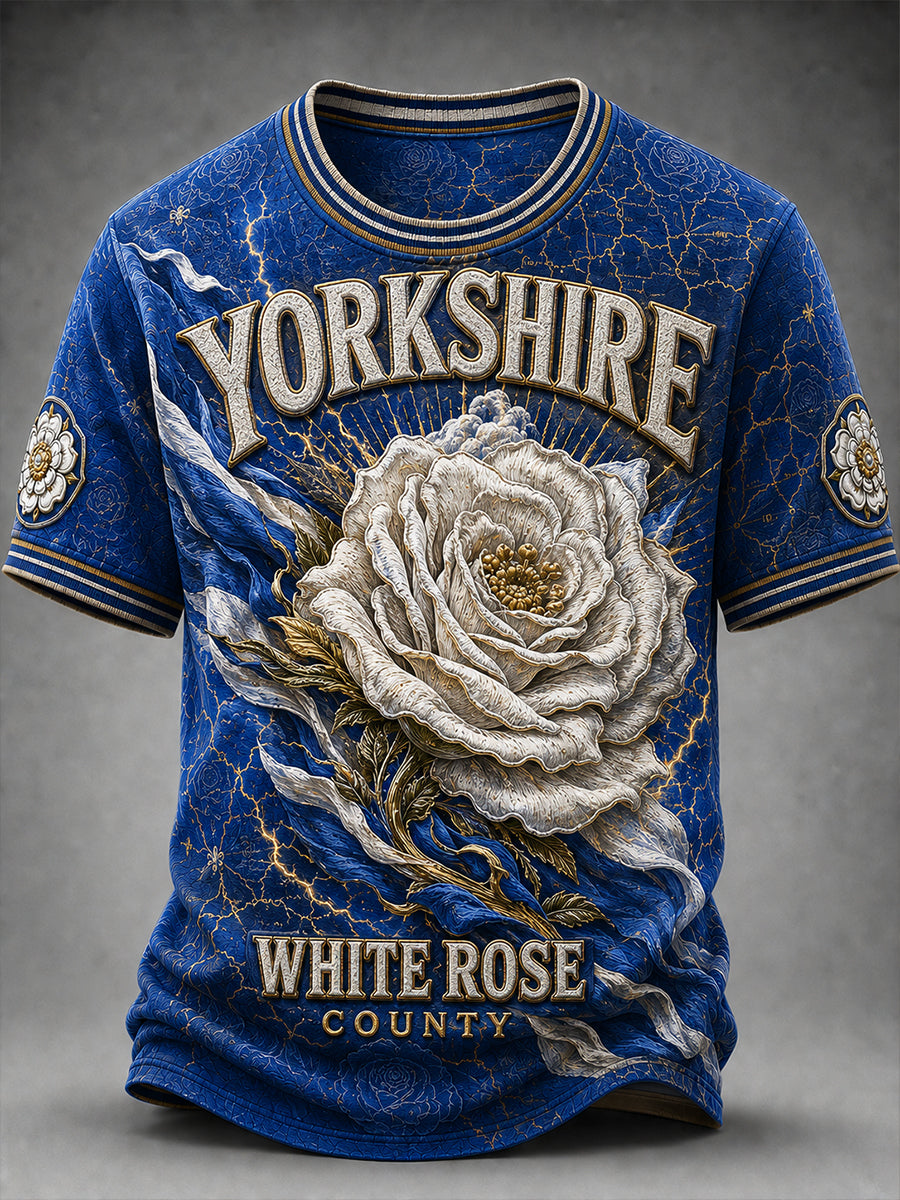 Men's Yorkshire England Short Sleeves T-Shirt