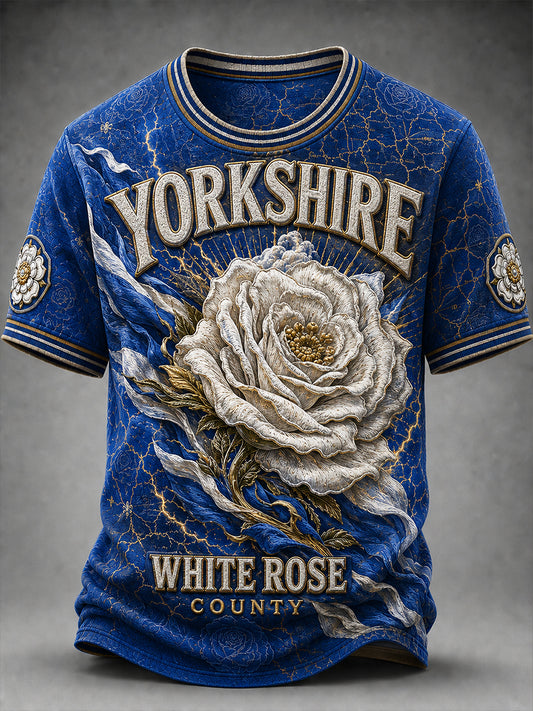 Men's Yorkshire England Short Sleeves T-Shirt