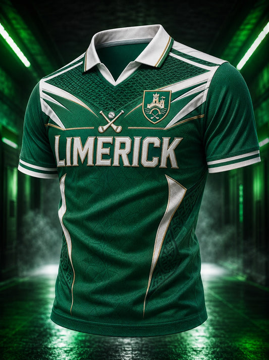 Men's Limerick Hurling Printed T-shirt
