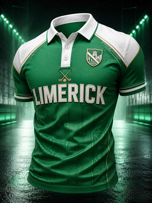 Men's Limerick Hurling Printed Shirt