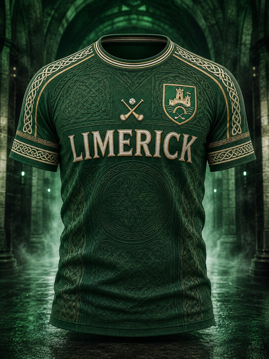 Men's Limerick Hurling Printed T-shirt
