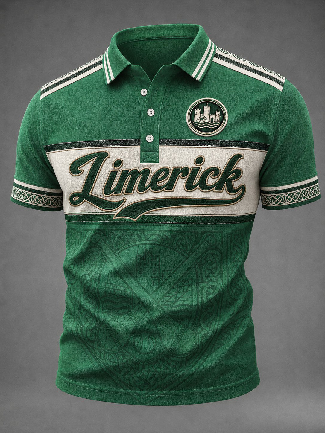 Men's Limerick Hurling Printed Shirt