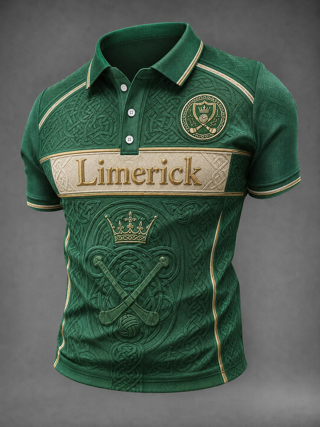 Men's Limerick Hurling Printed Shirt