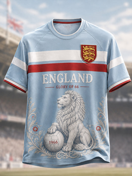 Men's British Football Legend 1966 Short Sleeves T-Shirt