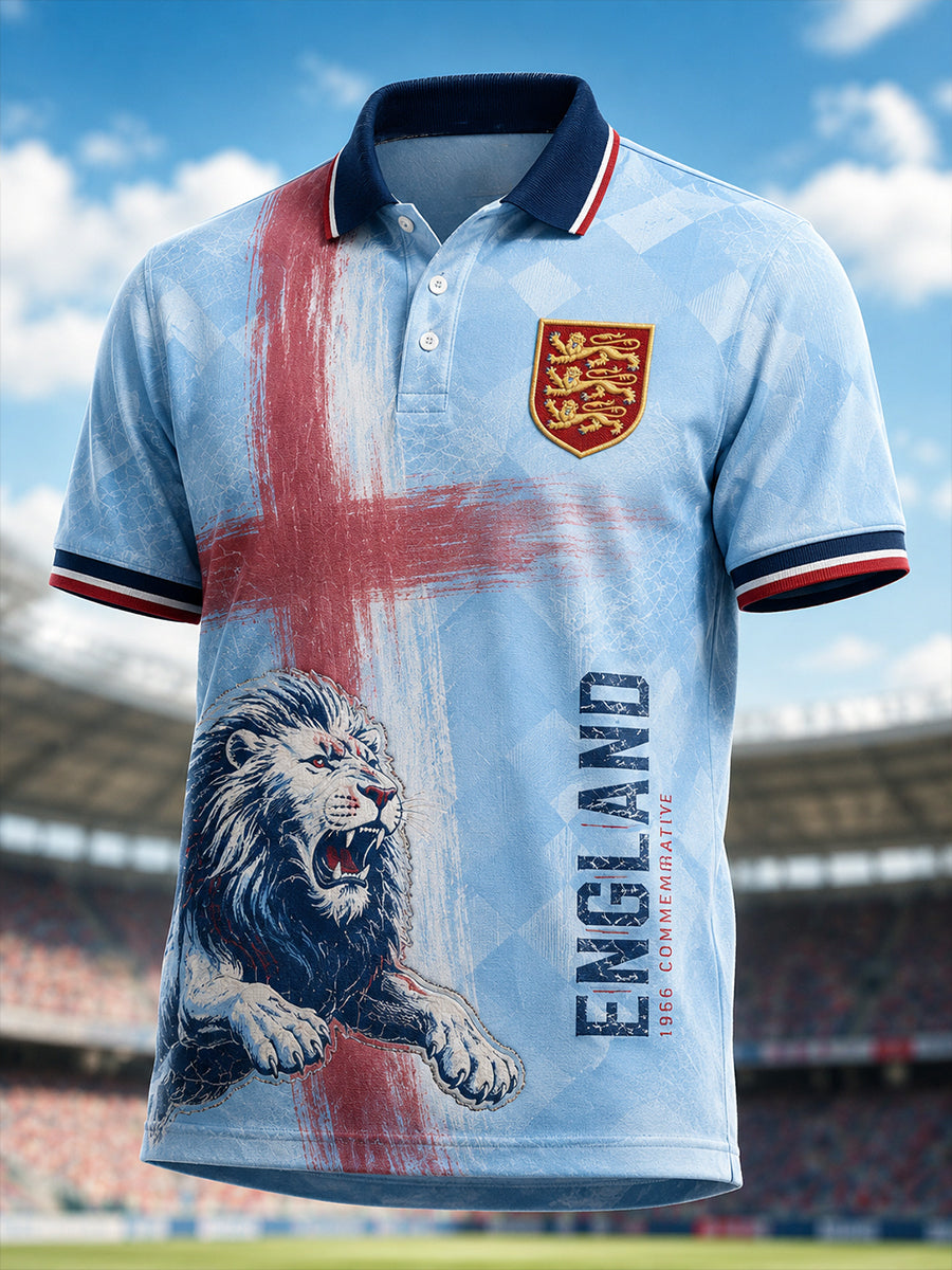 Men's British Football Legend 1966 Short Sleeves T-Shirt
