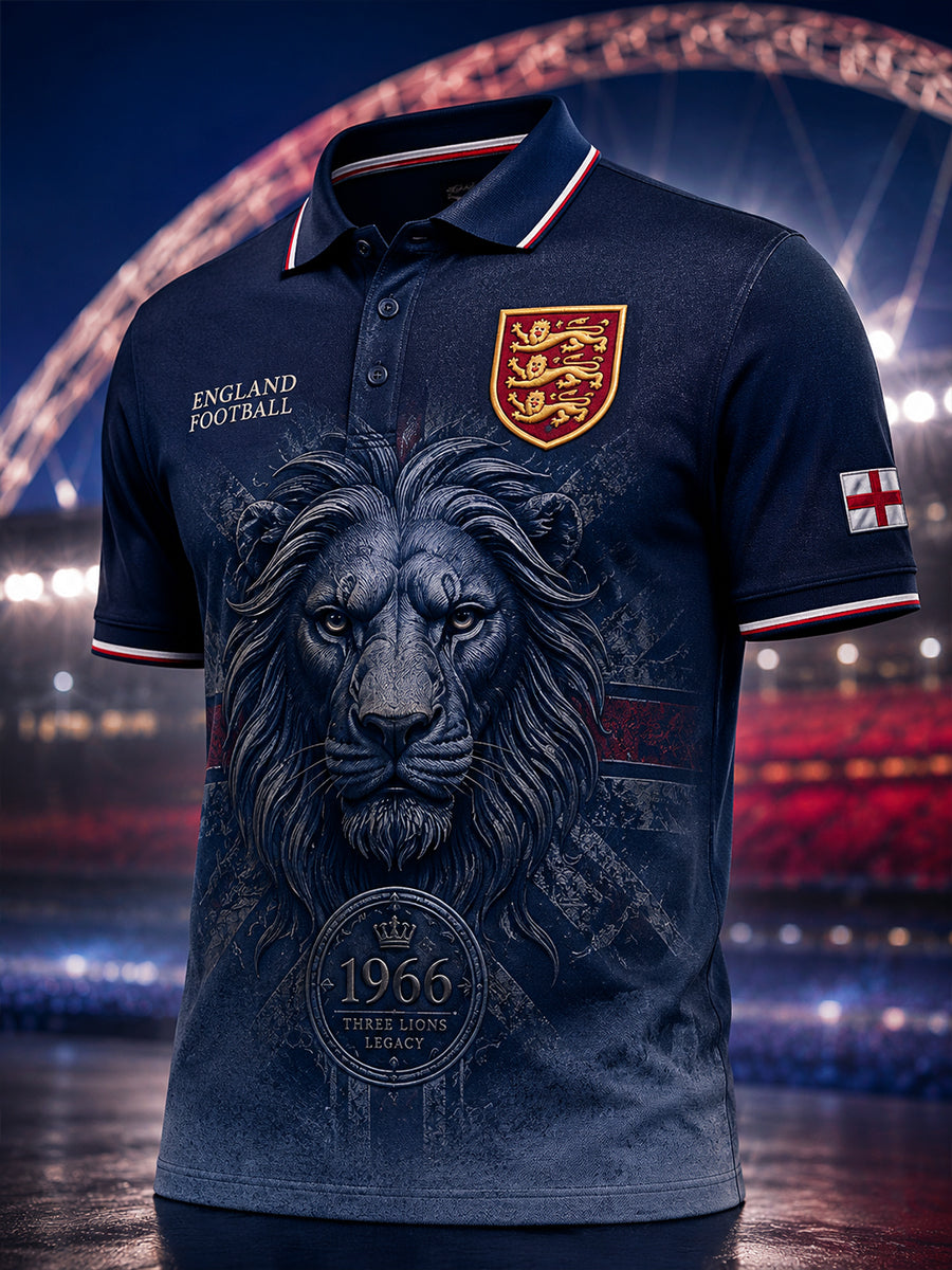 Men's British Football Legend 1966 Short Sleeves T-Shirt