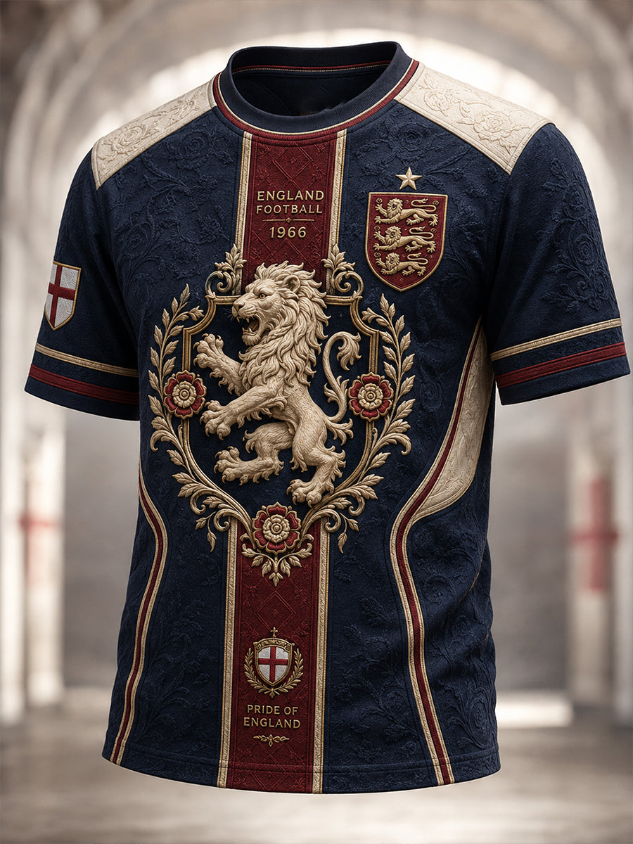 Men's British Football Legend 1966 Short Sleeve T-Shirt