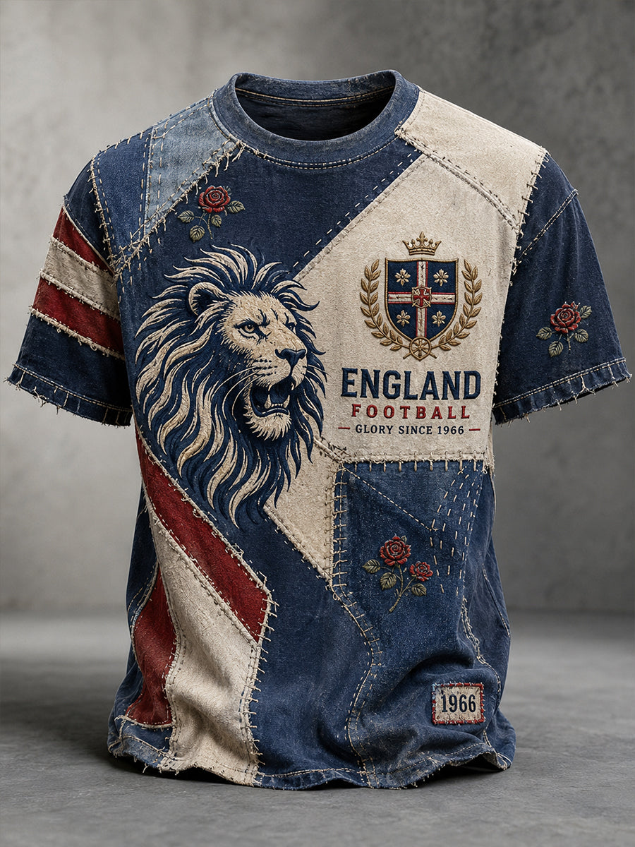 Men's British Football Legend 1966 Short Sleeve T-Shirt