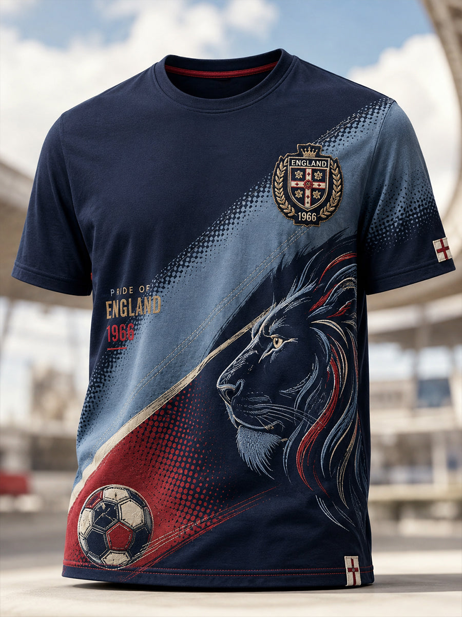 Men's British Football Legend 1966 Short Sleeve T-Shirt