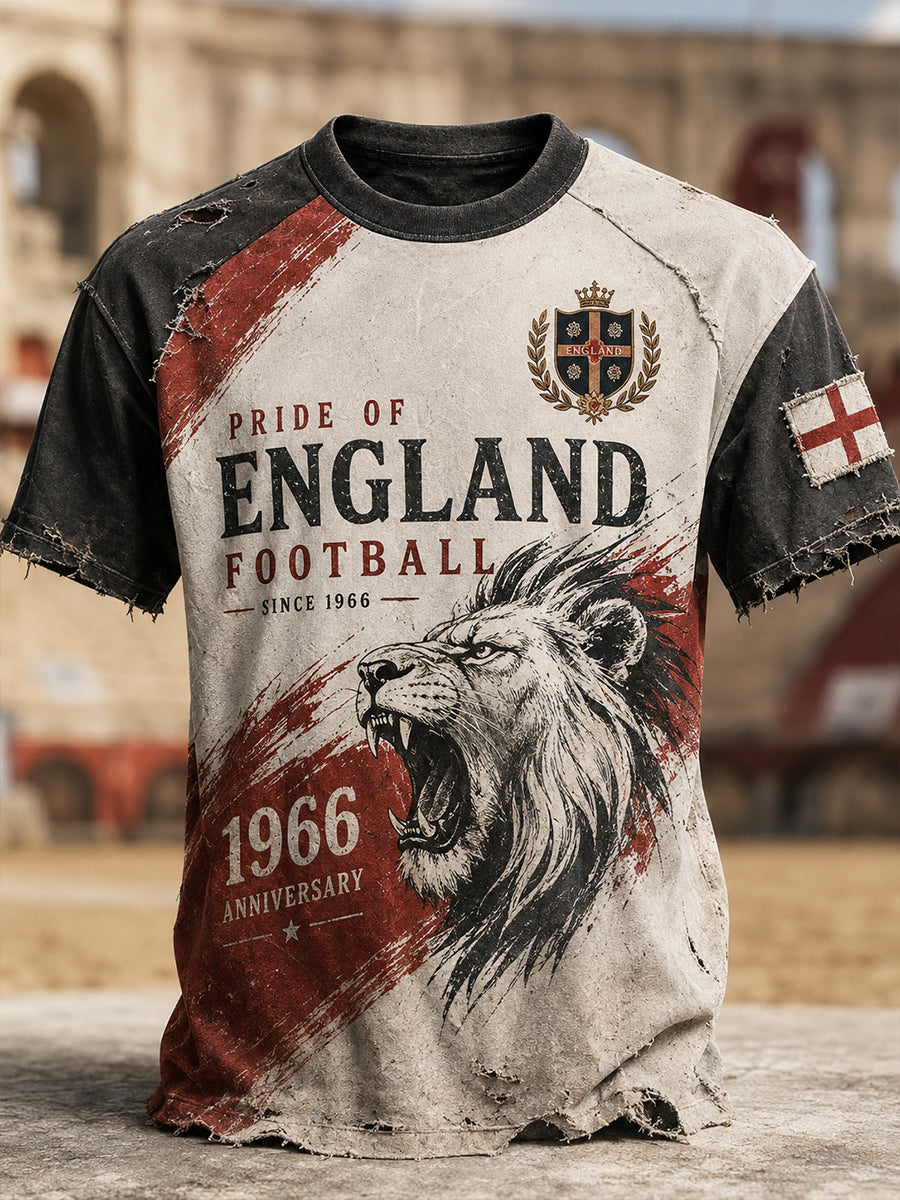 Men's British Football Legend 1966 Short Sleeve T-Shirt