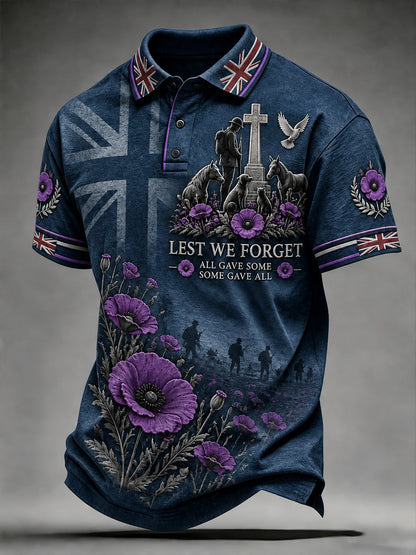Men's Lest We Forget The Animals Too Shirt