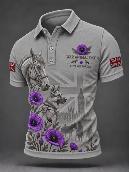 Men's Remembering The Animals Of War Shirt