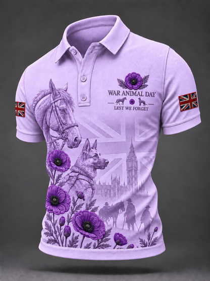 Men's Remembering The Animals Of War Shirt