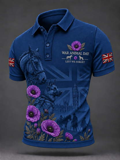 Men's Remembering The Animals Of War Shirt
