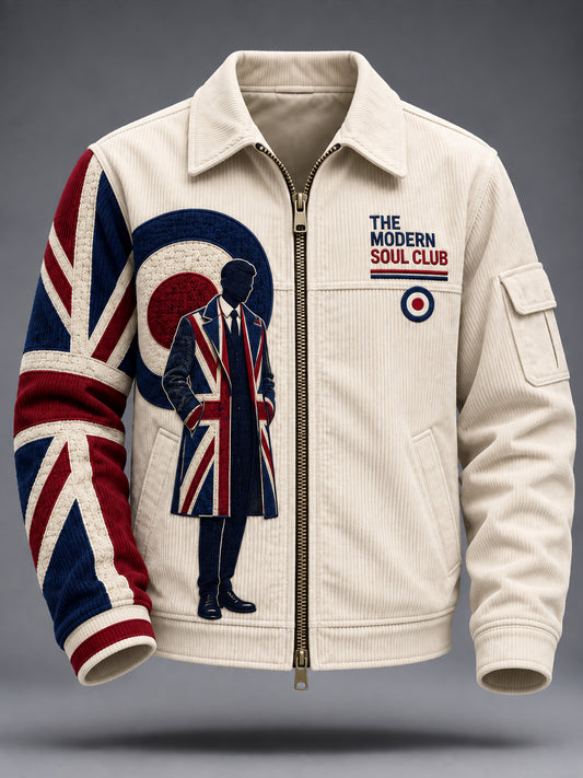 Men's Paul Weller and British Mod Culture Corduroy Jacket