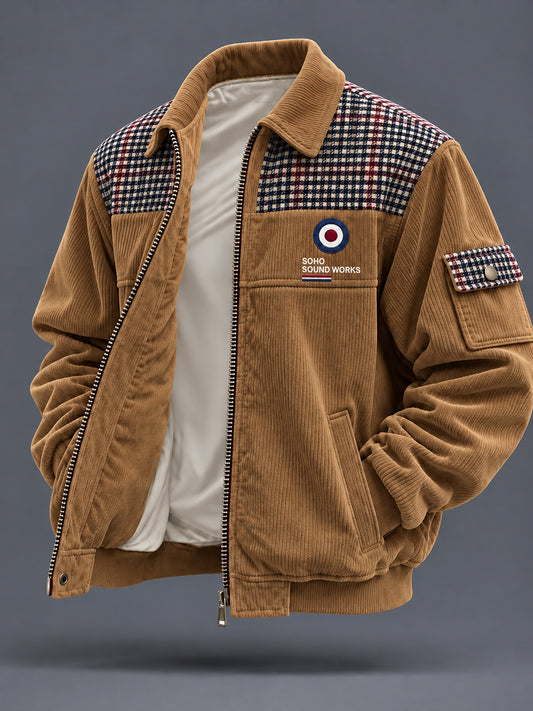 Men's Paul Weller and British Mod Culture Corduroy Jacket