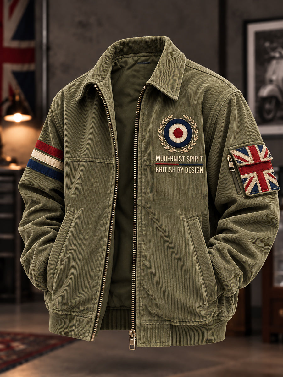 Men's Paul Weller and British Mod Culture Corduroy Jacket
