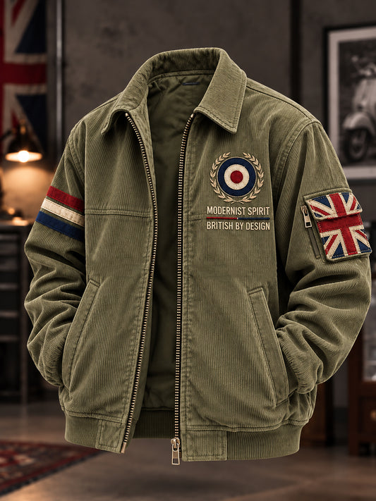 Men's Paul Weller and British Mod Culture Corduroy Jacket