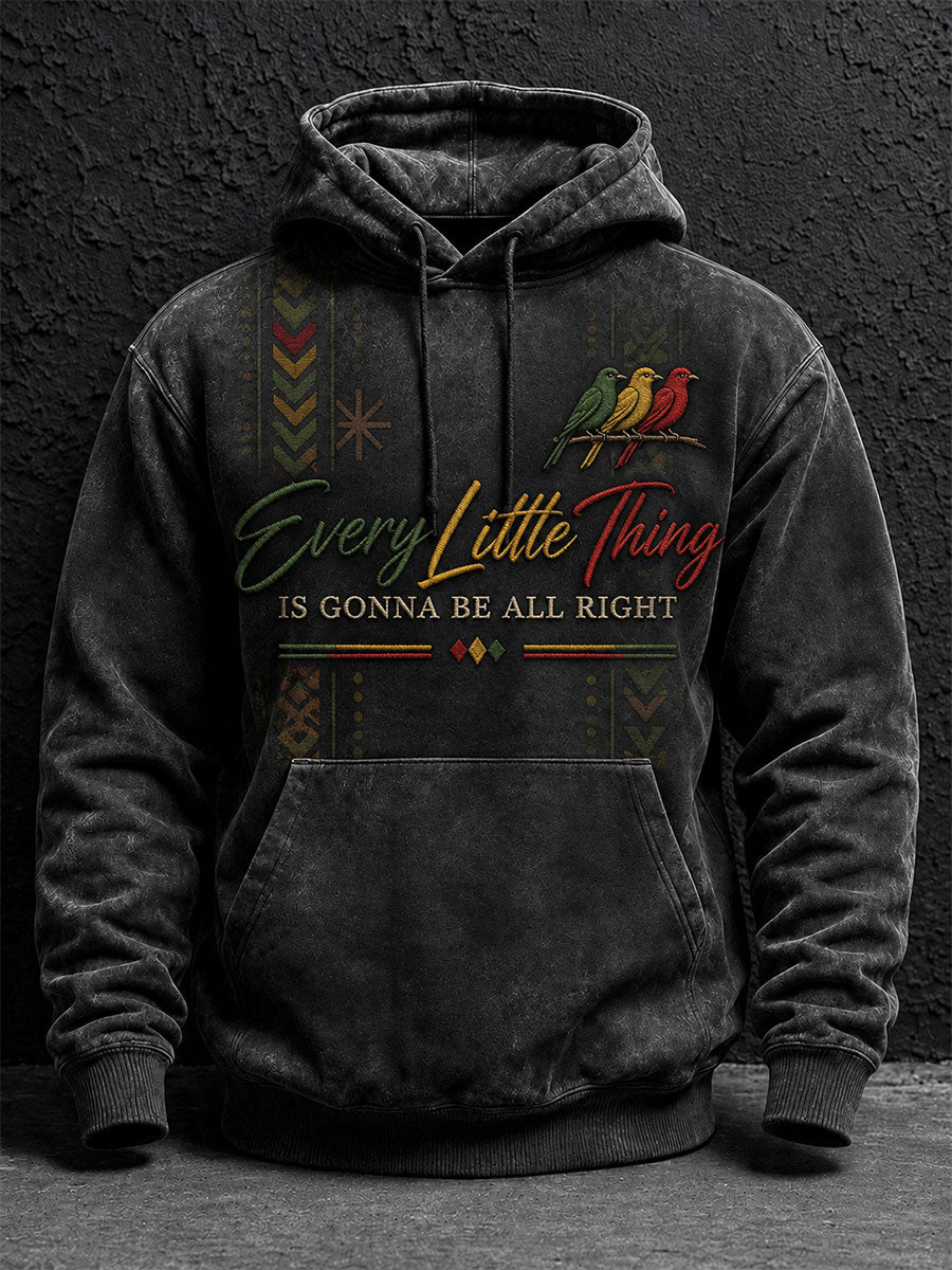 Men's s Every Little Thing Is Gonna Be All Right Hoodie
