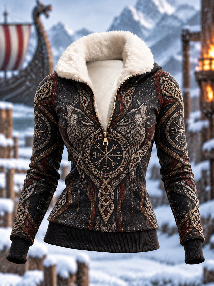 Women's Viking Printed Top