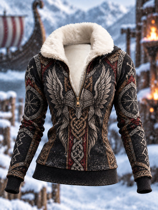 Women's Viking Printed Top