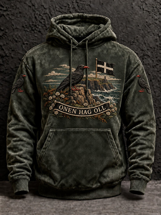 Men's Cornwall ONEN HAG OLL Printed Hoodie