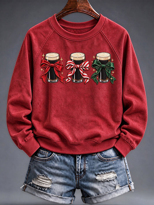 Women's Happy Irish Christmas Sweatshirt