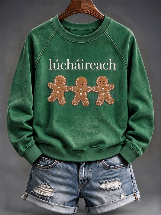 Women's Happy Irish Christmas Sweatshirt